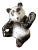 Vintage Italian Ceramic Panda For Sale