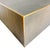 2020s Large Restoration Hardware Shagreen Plinth Rectangular Coffee Table For Sale - Image 5 of 8