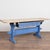 Early 19th-Century Swedish Pine Console Table With Blue Trestle Base For Sale - Image 11 of 11
