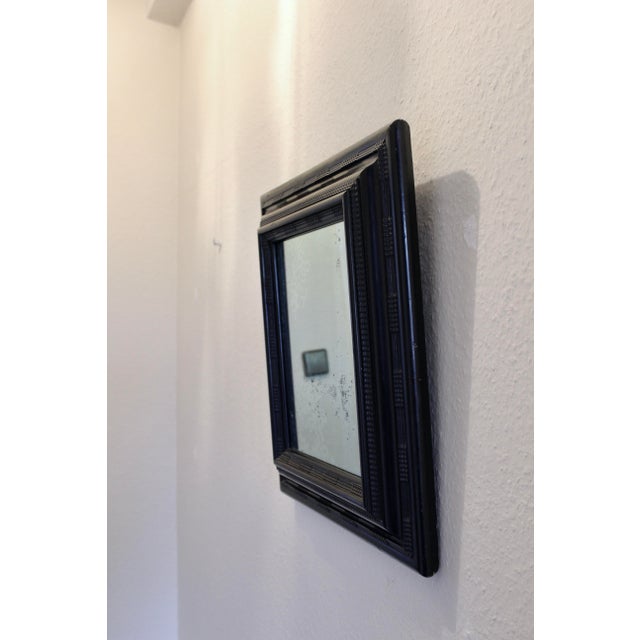 Flemish Baroque Mirror with Original Mercury Glass For Sale - Image 6 of 7