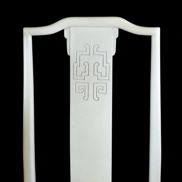 Late 20th Century Set of 8 Ming Style Chairs by Century For Sale In West Palm - Image 6 of 6