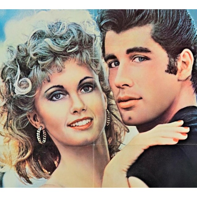 U.S. One-Sheet (27 × 41 in.), Paramount. Directed by Randal Kleiser, starring John Travolta, Olivia Newton-John....