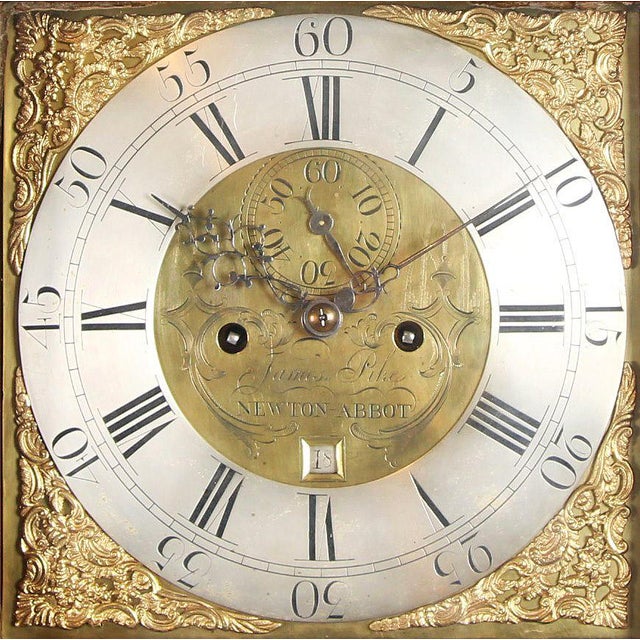 Antique Grandfather Clock, 1790 For Sale - Image 3 of 13