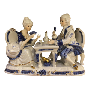 Vintage Capodimonte Porcelain Figurine