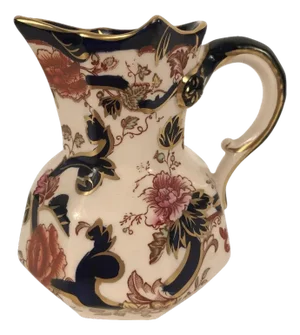 Early 20th Century Masons Ironstone Hydra Jug Mandalay Pattern Chinoiserie