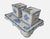 Traditional Antique, Emile Galle, Bouquetieres, Porcelian Ink Well & Tray Late 18th Century For Sale - Image 3 of 6