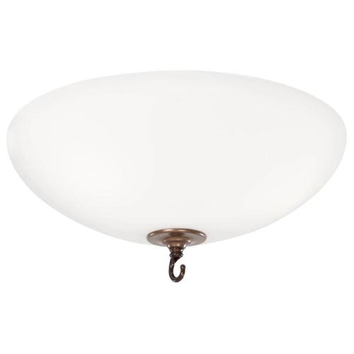 Not Yet Made - Made To Order Stävie Flush Mount in Oxide Brass and Opal Glass For Sale - Image 5 of 5