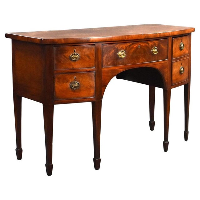 George III Mahogany Desk, 1800s For Sale - Image 12 of 12
