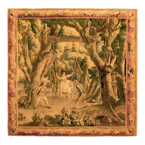 The end of the 17th Century French Rustic & Romantic Tapestry