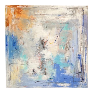 Abstract Markings, by Tyler, Acrylic and Marker on Canvas For Sale