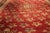 Hand-Knotted Antique Gordes Rug Red and Beige Floral Pattern For Sale - Image 4 of 7