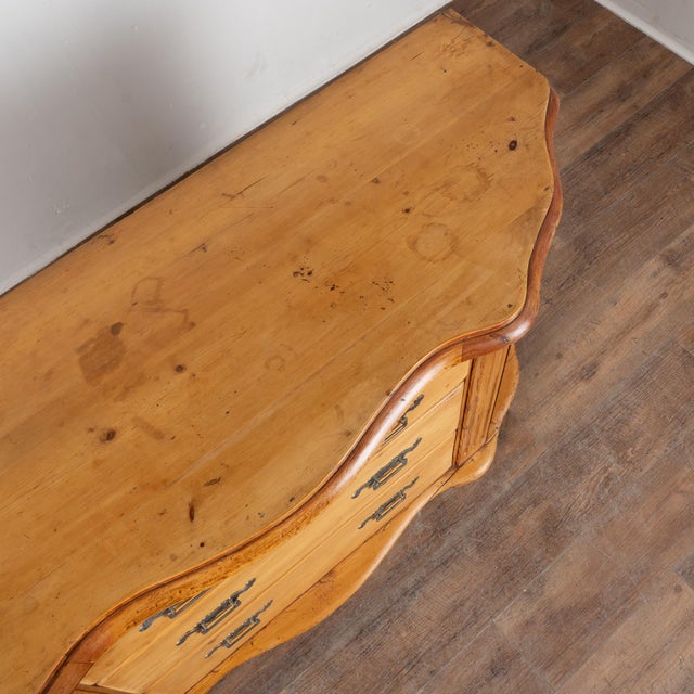 Brown 19th-Century Swedish Pine Sideboard or Buffet For Sale - Image 8 of 13