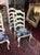 1990s Vintage Ladder Back Chairs, Ethan Allen Furniture, Set of Six For Sale - Image 5 of 8