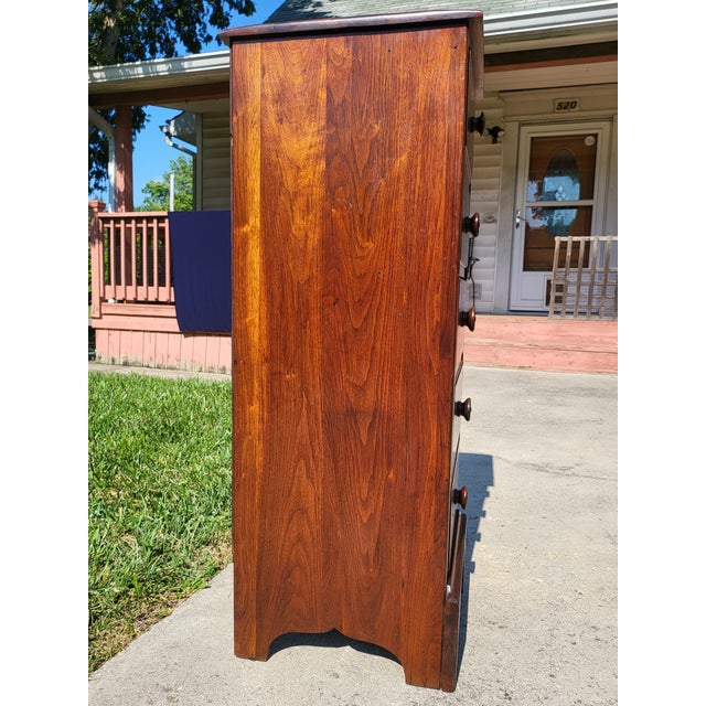 Small Rustic Georgian Style Lingerie Chest of Drawers For Sale In Columbus - Image 6 of 18