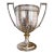 1898 Silver Plated English Football Trophy For Sale
