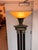Metal Pacific Coast Lighting Neoclassical Bronze-Tone Torchiere Floor Lamp For Sale - Image 7 of 14
