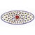 The Intreccio Oval Serving Platter brings centuries of Italian ceramic artistry to your table. Hand-painted by master...