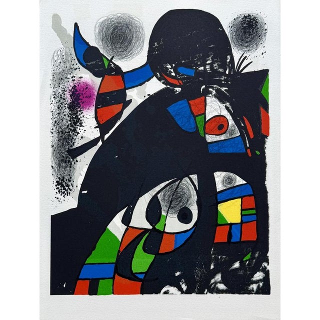 Joan Miro, Abstract Composition, 1975, Original Lithograph For Sale - Image 6 of 6