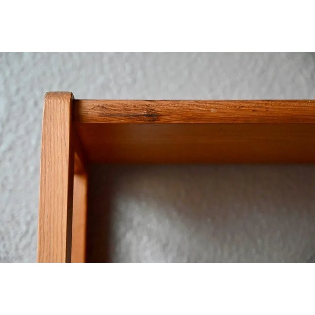 Contemporary Brutalist Chalet Pine Hanging Shelf, 1970s For Sale - Image 3 of 8