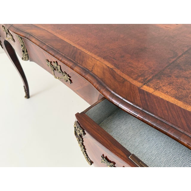 Napoleon III Wood Desk For Sale - Image 6 of 7