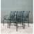 Mid-Century Modern Brown Jordan “Florentine” Aluminum Outdoor Armchairs - Set of Four For Sale - Image 3 of 6