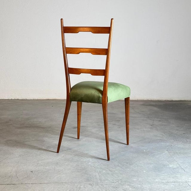 Dining Room Chairs attribuited to Gio Ponti, Italy, 1950s, Set of 6 For Sale - Image 6 of 18