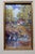 An enchanting original miniature landscape painting by American artist Judy O’Brien Galatha, dated 2003. Rendered in...