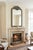 P0219 an attractive 19th-century french empire giltwood and painted wall mirror, dating from circa 1860, the finely...