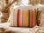 Add a touch of history and warmth to your space with this vintage handmade Turkish wool kilim cushion cover. Crafted from...