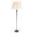1980s Modern Giacometti Style Solid Bronze Standing Floor Lamp For Sale