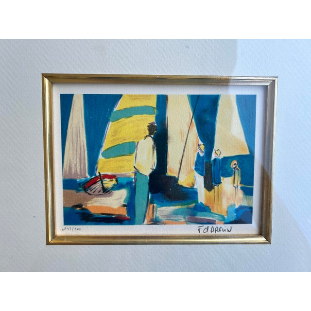 Elevate your space with this captivating limited-edition color lithograph, by renowned French artist François D'Arguin....