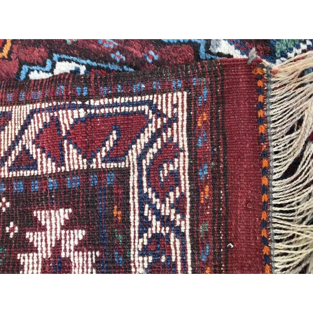 Antique Kurdish Kazak Back For Sale - Image 11 of 12