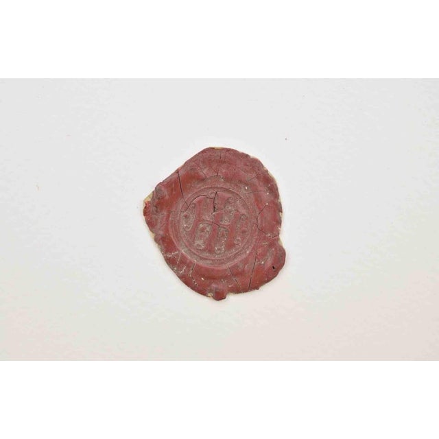 Ancient Sealing Wax Seal. Italy, late 18th Century. Good condition with signs of age.