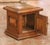 19th Century French Louis XIII Style Oak Pedestal Stand Cabinet For Sale - Image 4 of 10
