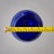 Scandinavian Cobalt Blue Art Glass Vase | Heavy Hand Blown Mid Century Modern Statement Decor 9" For Sale - Image 4 of 9