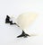 Black Vintage Model C73 Ceramic Teacup and Saucer by Antonia Campi for Laveno, 1950s, Set of 2 For Sale - Image 8 of 15