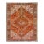 1960 Orange Vintage Persian Rug For Sale