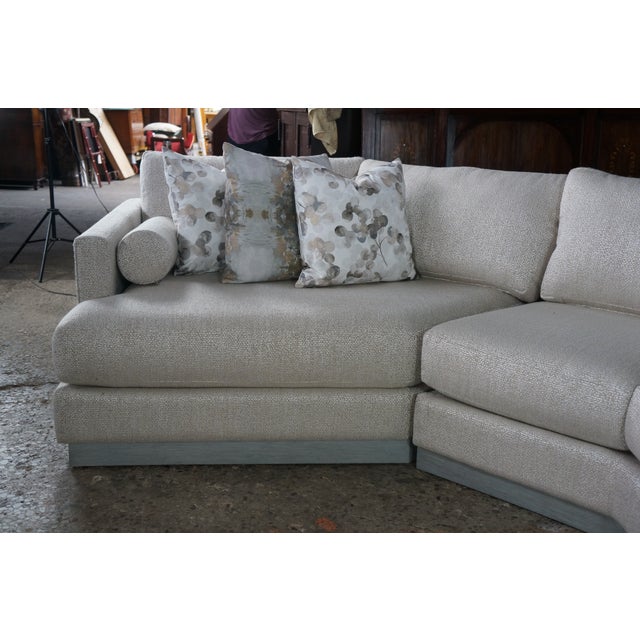 Langdon Plus Sectional II by Lazar Industries Modern Modular Sectional Sofa 159" For Sale - Image 12 of 18