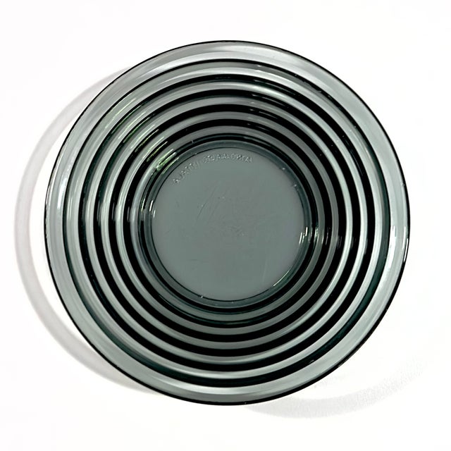 Moody Mid-Century Medley: Dark Neutrals Glass & Ceramic Curation - Group of 5 For Sale - Image 14 of 17