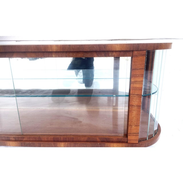 Mid-20th Century Display Case with Sliding Glass, 1962 For Sale - Image 10 of 14