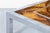 Wood Monumental Oyster Burl Wood and Aluminum Coffee Table, 1970s For Sale - Image 7 of 14