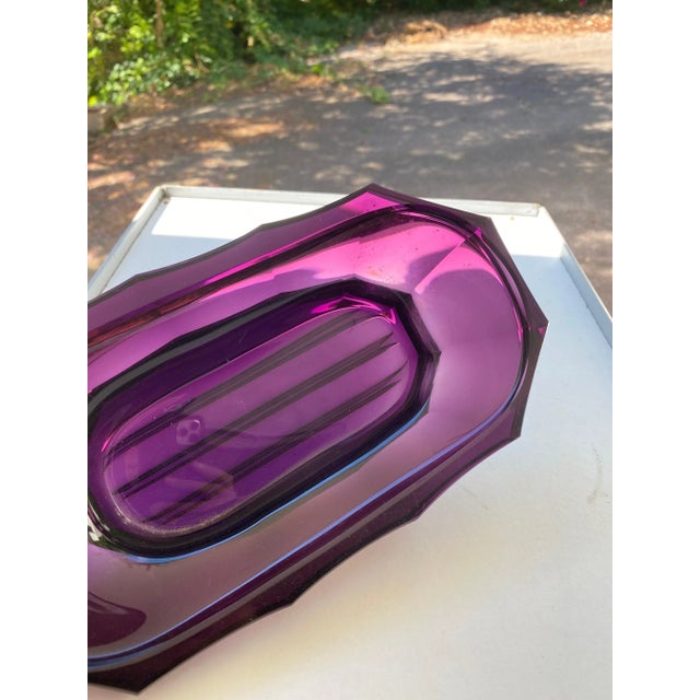 Art Glass Vide Poche or Ashtray, France, 1940s For Sale - Image 10 of 11