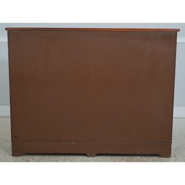 Baker Historic Charleston Mahogany Bow Front Dresser For Sale - Image 16 of 18
