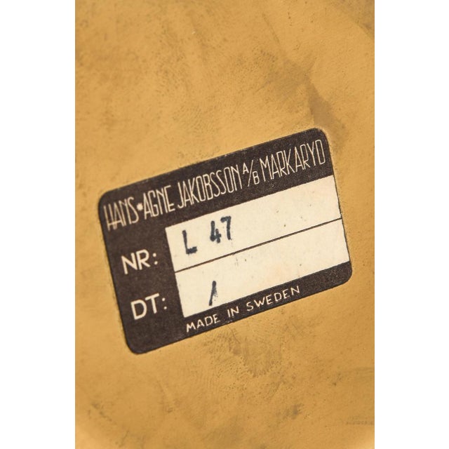 Oil Lamp Model L-47 attributed to Hans-Agne Jakobsson, 1950s For Sale - Image 4 of 5