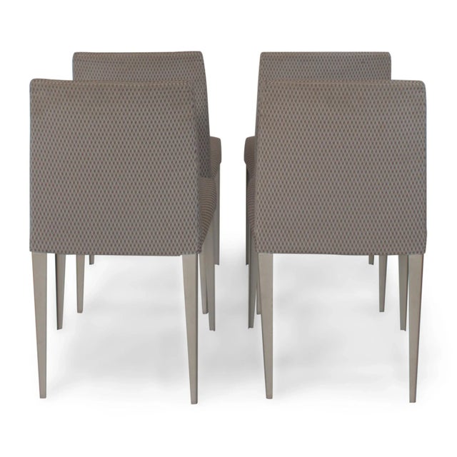 Contemporary Antonio Citterio for B&b Italia Set of 4 Dining Chairs, 1990's For Sale - Image 3 of 7