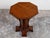 Italian 19th Century Walnut Side Table with Octagonal Top and Pedestal Base For Sale - Image 11 of 12