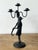 Vintage Boho Forged Iron Candelabras - Set of 2 For Sale In West Palm - Image 6 of 12