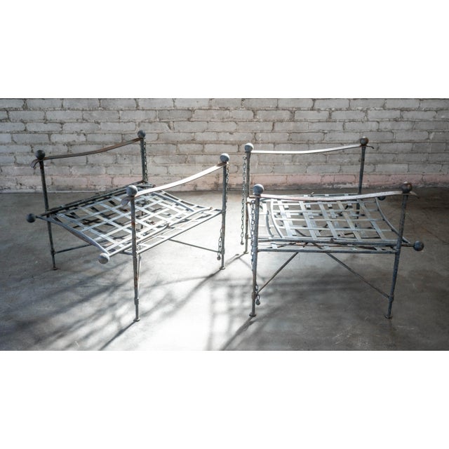 Vintage Mario Papperzini for Salterini Adjustable 'Amalfi' Lounge Chairs, C. 1960s. For Sale - Image 17 of 18