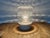 White Porcelain and Glass Ceiling Light, 1970s For Sale - Image 13 of 14