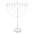 2023 Sterling Silver Modern Menorah For Sale